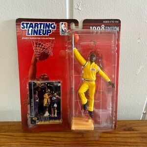 1998 Starting Lineup NBA Los Angeles Lakers‎ Shaquille O'Neal SEALED NEW VTG